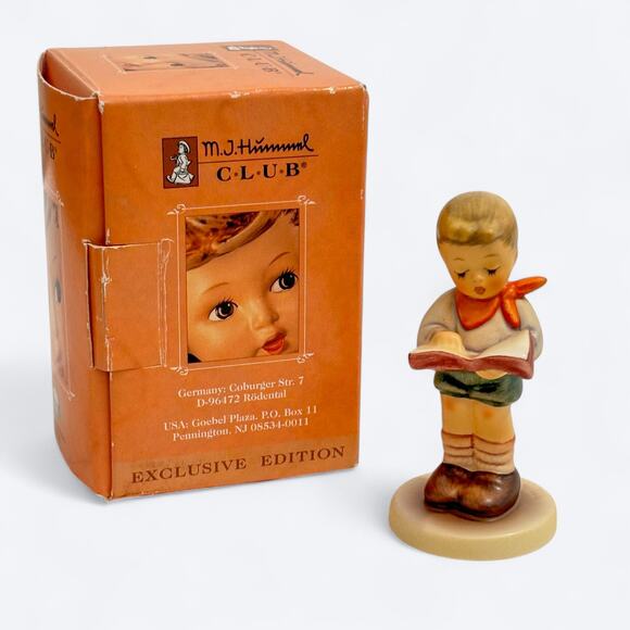 VTG‎ Y2K Honor Student #1528 & Puppet Princess #1664 M.J. Hummel Club 2000, 2001 - Picture 2 of 15